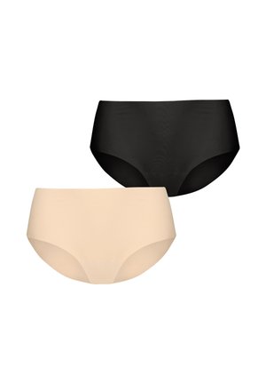 2-PACK HIPSTER - Slip - beige/black