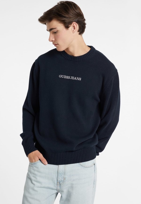 Strickpullover - blau