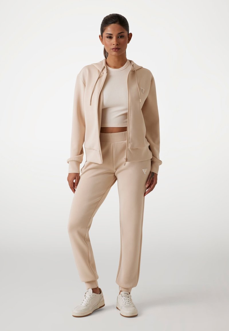 Guess - Sweat Zippé Capuche U0BA07RJQ30 Blanc