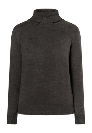 Jersey de punto - mottled dark grey