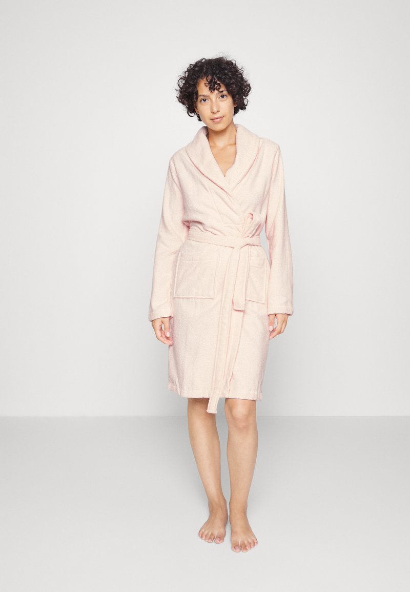 Anna Field TOWELLING BATHROBE Dressing gown light pink Zalando.de