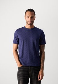 Scotch & Soda REGULAR FIT - T-Shirt print - peacoat