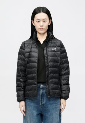 JACKET - Viegla jaka - black/white