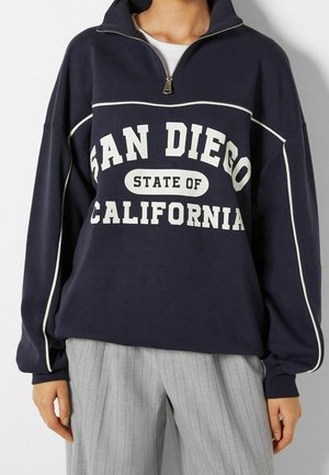 Bershka Sudadera - blue
