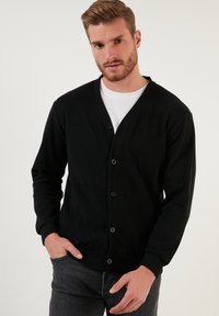 Chaqueta de punto - black