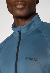 Columbia CRYSTAL LEAF™ HELIX HALF ZIP - Sweatshirt - everblue/black