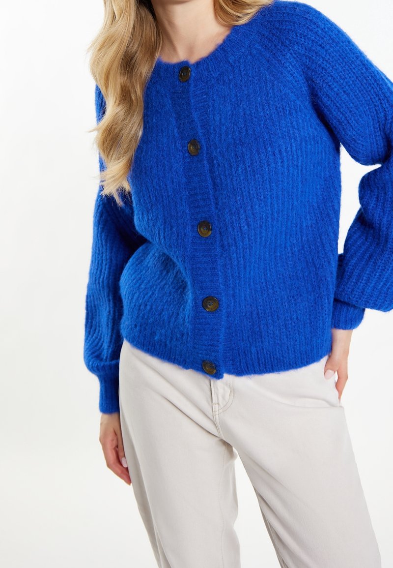 DreiMaster Strickjacke - blue