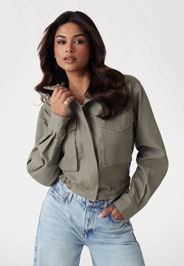 CROPPED  - Leichte Jacke - grün