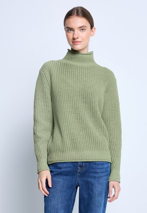 TURTLENECK - Stickad tröja - grün