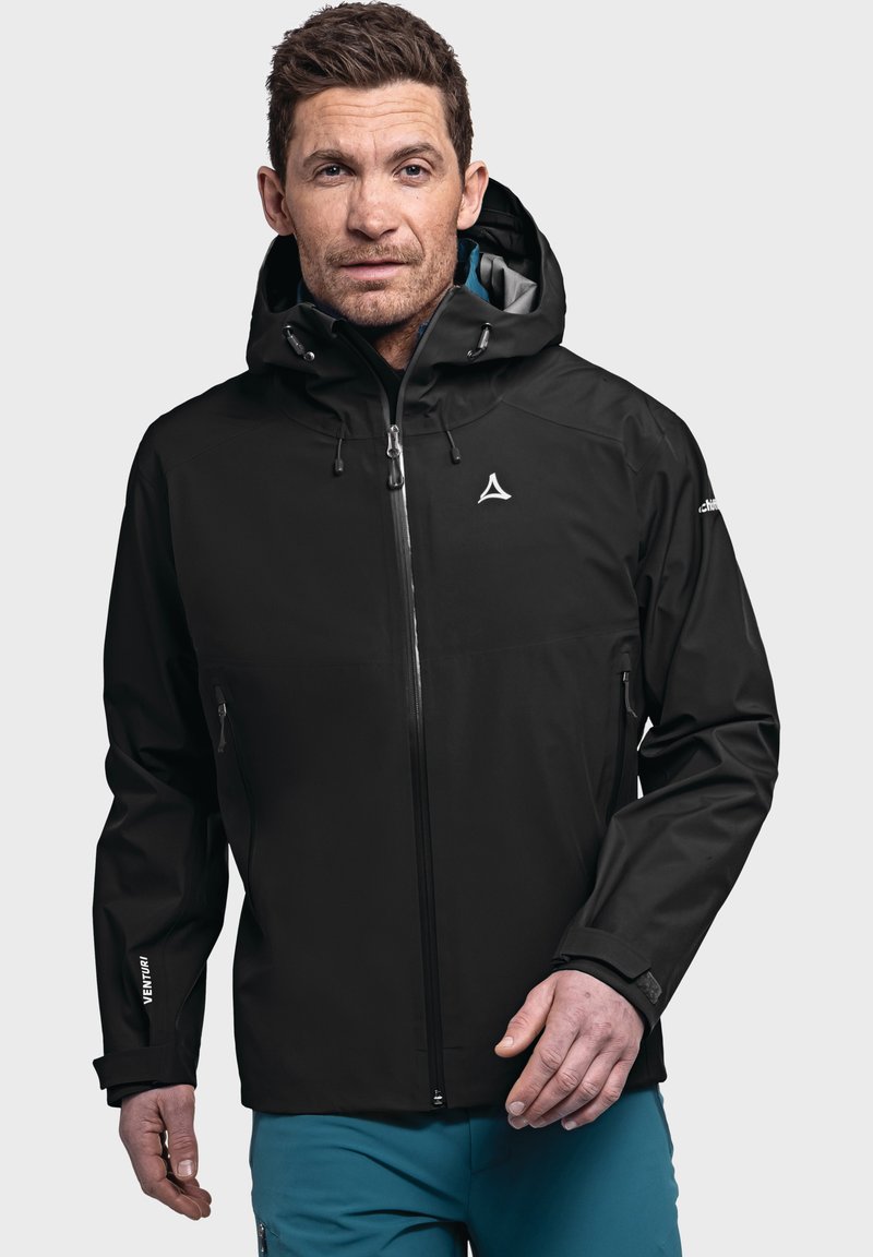 Schöffel HIKING STYLE CASCATA - Regenjacke / wasserabweisende Jacke - schwarz