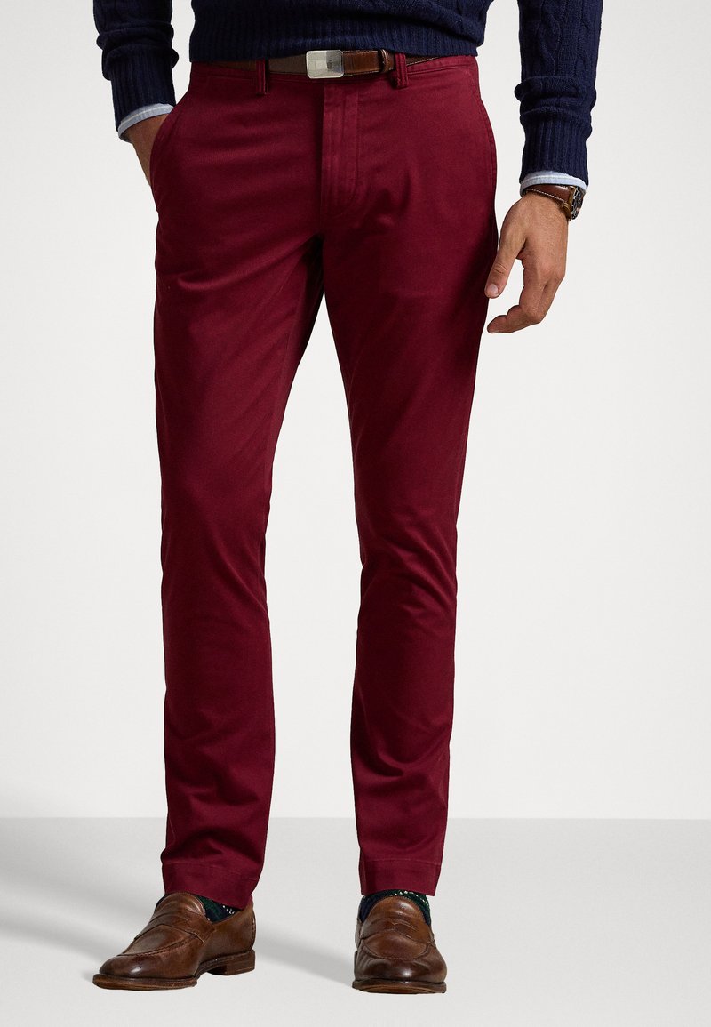 Polo Ralph Lauren Nohavice chinos - red carpet