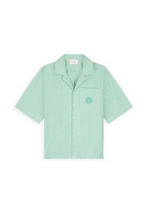 Pure Path, BOXY FIT SHORT SLEEVE SHIRTS - Overhemd - emerald