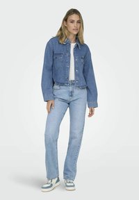 ONLY ONLAMINA - Bluza s gumbima - medium blue denim