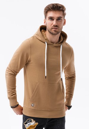 Ombre Kapuzenpullover - beige