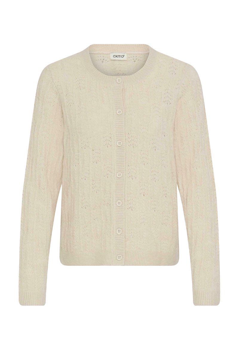 Oxmo FSINVA Strickjacke pumice stone/beige