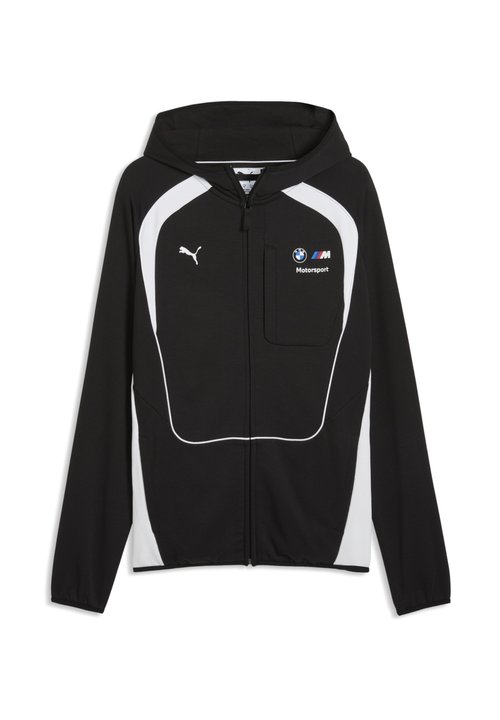 PUMA BMW M MOTORSPORT - Zip-up sweatshirt - black — foto 4