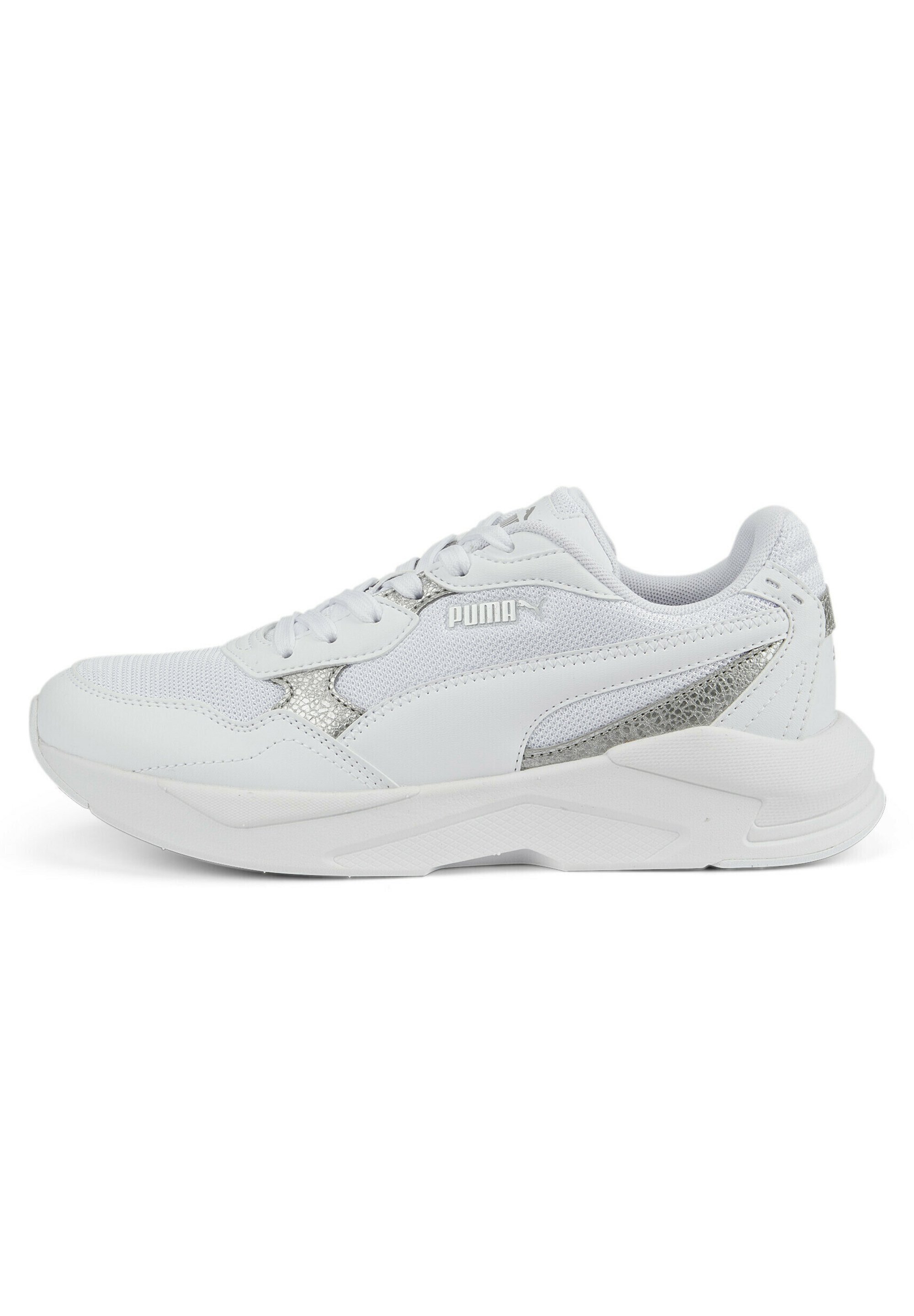 Puma X RAY SPEED LITE DISTRESSED - Sneakers laag - white/silver/wit -  Zalando.nl