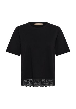 Culture, CUZETTA VENA T-SHIRT - T-shirt imprimé - black