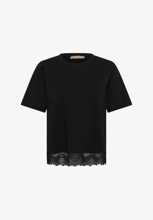 Culture, CUZETTA VENA T-SHIRT - T-shirt imprimé - black