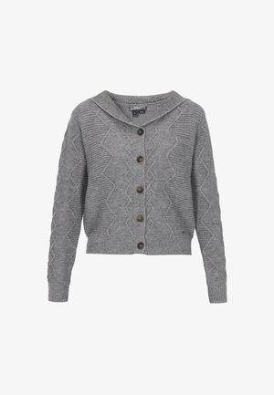 DreiMaster, DREIMASTER CARDIGAN - Gilet - grey melange