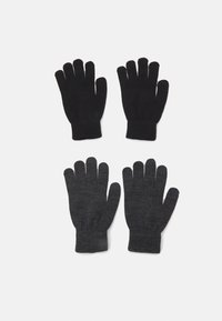 Pier One 2 PACK - Kesztyűk - black/grey