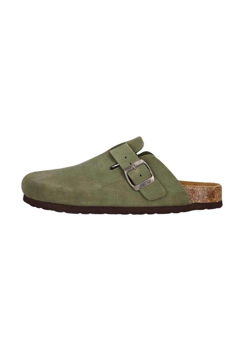 Cruz - CORWIN - Matalakantaiset pistokkaat - deep lichen green, Suurenna