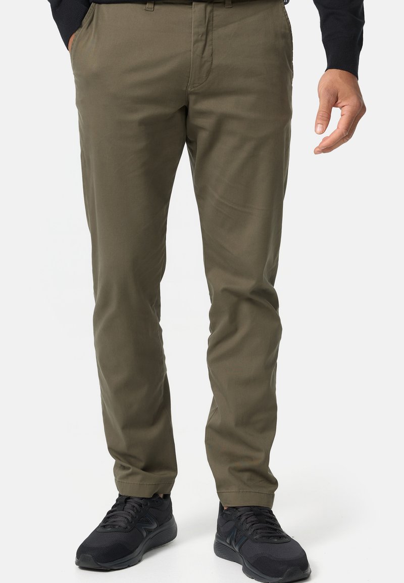 INDICODE JEANS WASLING - Chino - army/dunkelgrün - Zalando.ch