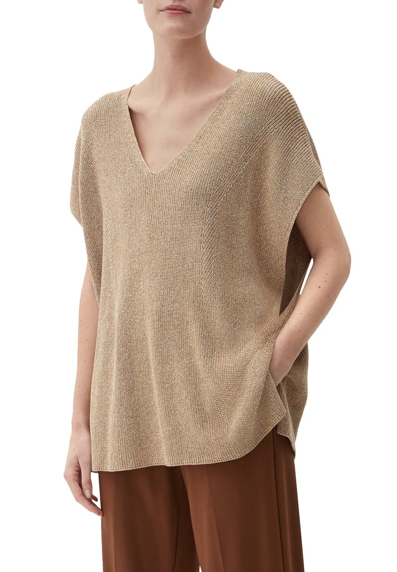 S.Oliver Top Donna, Modello Basic, Girocollo, Maniche Corte, Vestibilità Comoda, Colore Unico