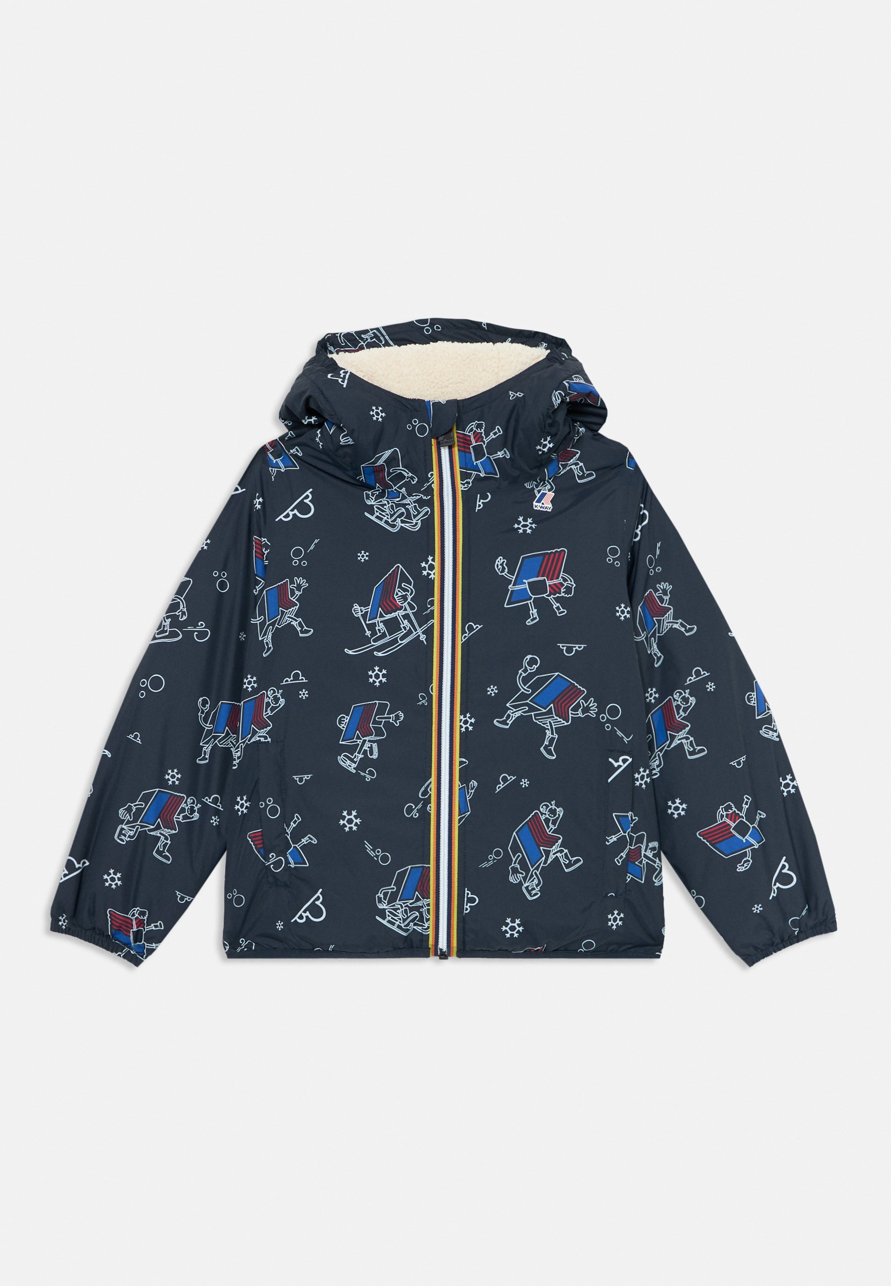 K-Way LE VRAI CLAUDE ORSETTO UNISEX Veste d'hiver black/blue