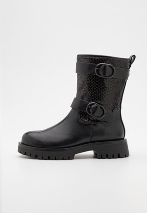 Tamaris Bottines de cowboy / motard - black