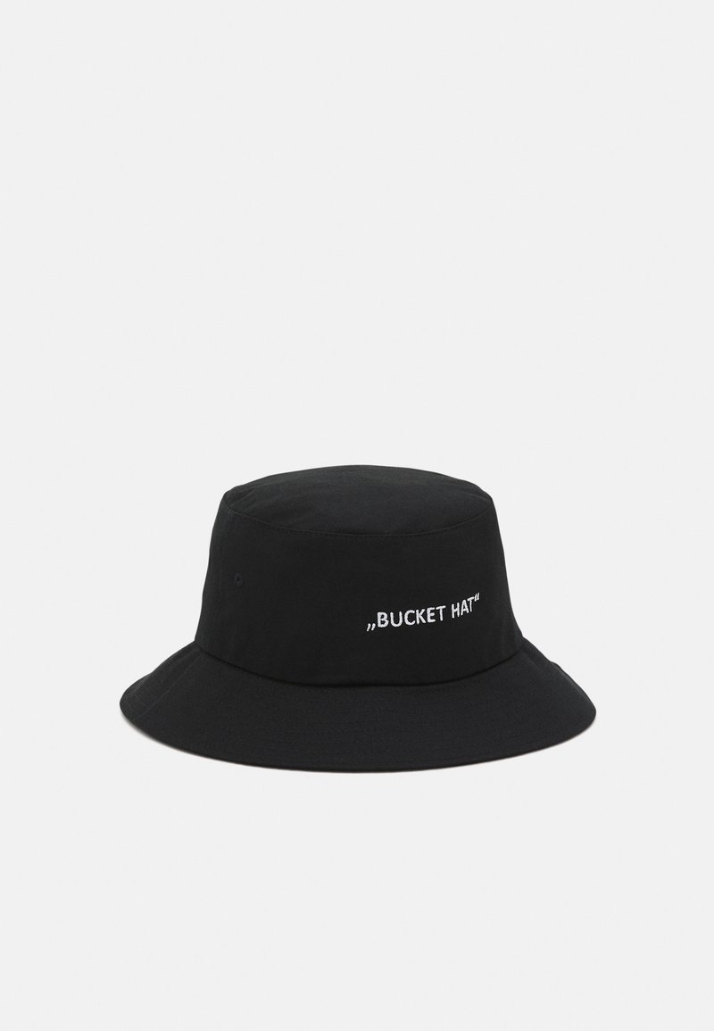 Mister Tee LETTERED BUCKET HAT UNISEX - Kepurė - black