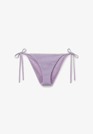 Calzedonia, CRINCKLE WAVES STRING - Braguita de bikini - violet