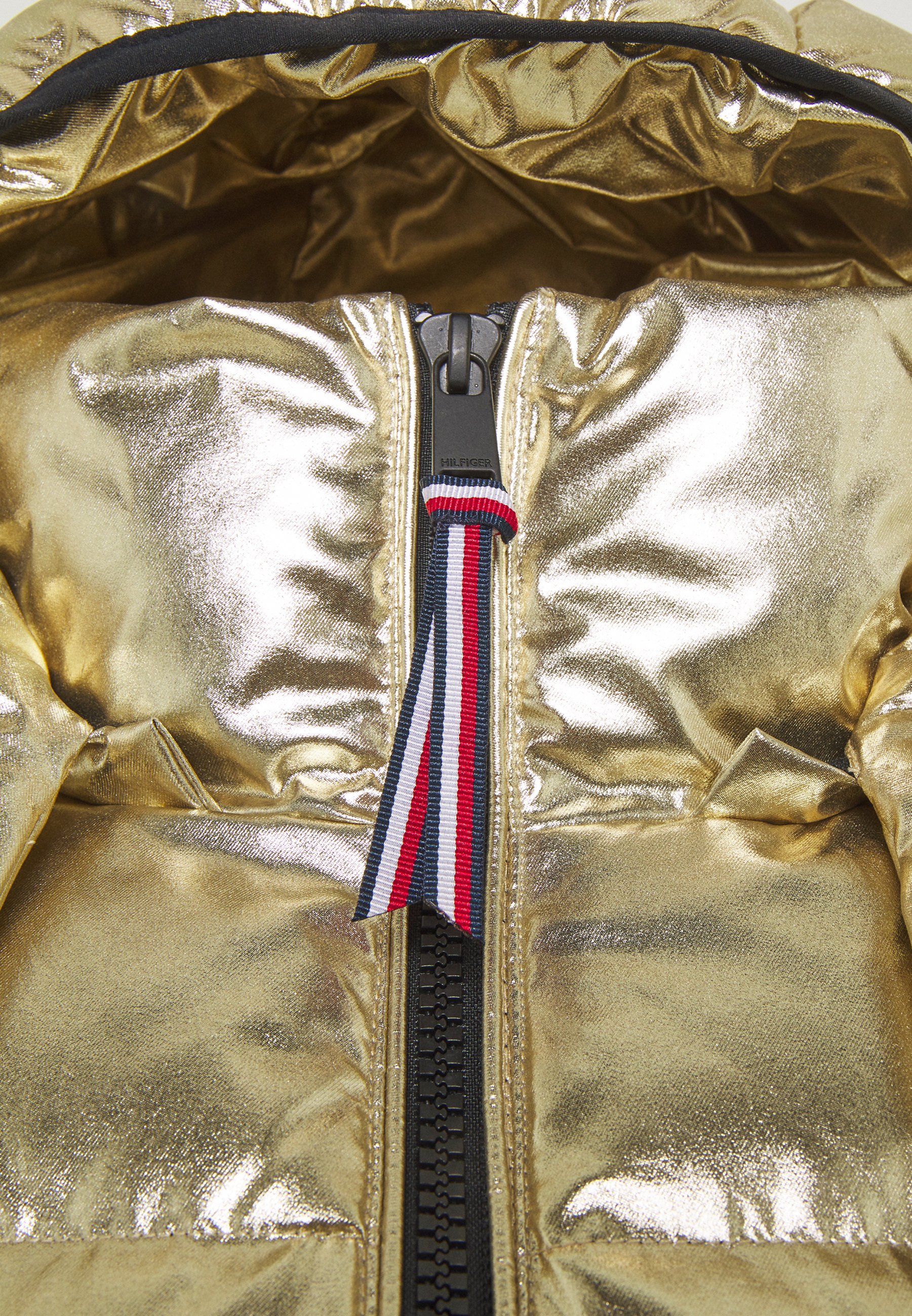 gold tommy hilfiger coat