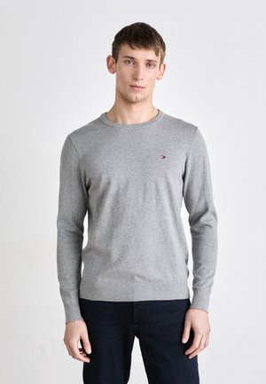 ESSENTIAL CREW NECK - Jumper - medium grey