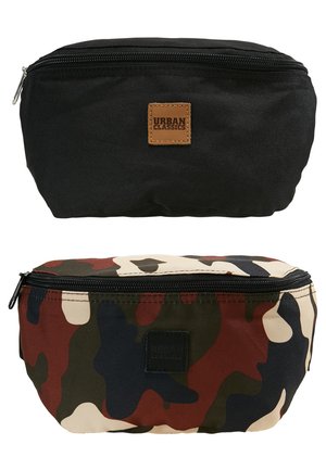 Urban Classics CAMO HIP BAG 2 PACK - Gürteltasche - black/rusty