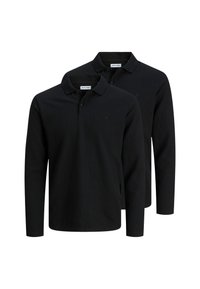 Jack & Jones 2ER PACK AUSTIN - Polo - schwarz