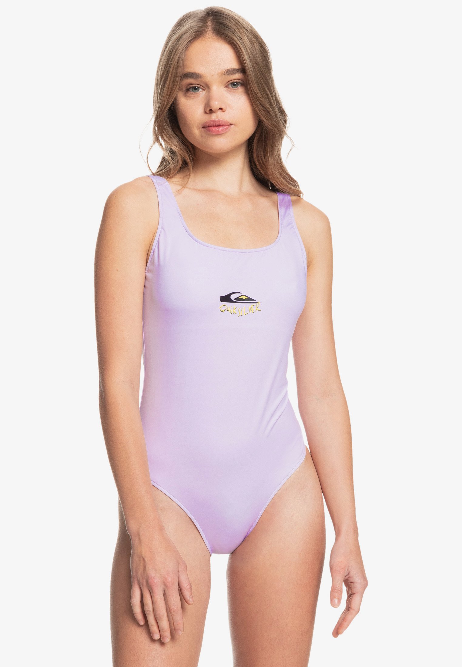 maillot de bain violet pastel