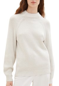 TOM TAILOR Strickpullover - weiß