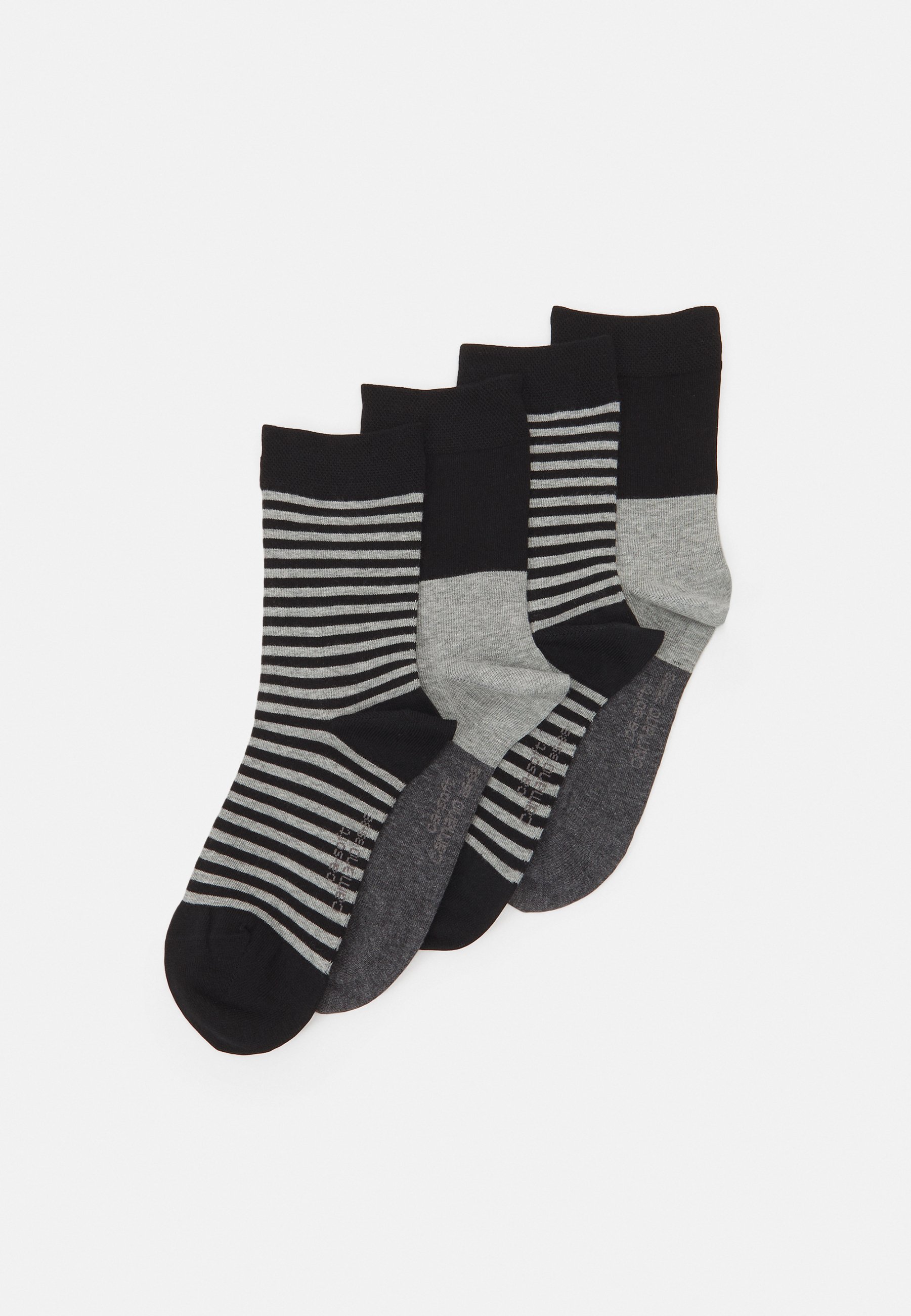 Camano 5942 Sport Socks 4 Paar sportkleding, Heren, Black (Black 05), 41 EU : camano GmbH Co KG