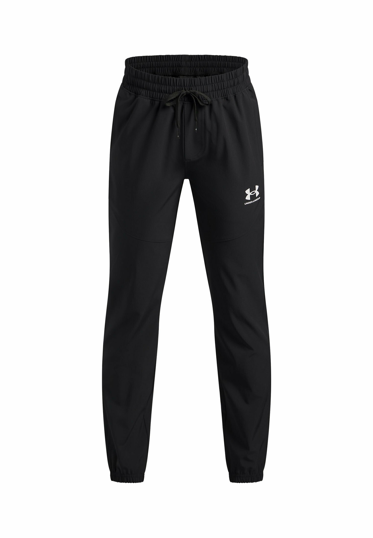 Under Armour VIBE WOVEN - Tracksuit bottoms - black/black