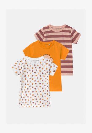 NBFBAILASAN 3 PACK - Camiseta estampada - peach whip