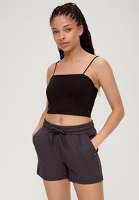 QS REGULAR - Short - dunkelgrau