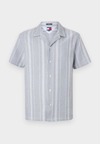 TEXTURED CAMP SHIRT - Pluus - blue moment