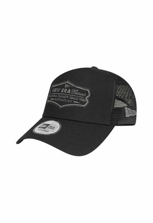 New Era AFRAME TRUCKER RETRO PATCH - Cappellino - black