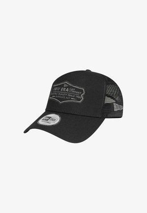 New Era AFRAME TRUCKER RETRO PATCH - Cappellino - black