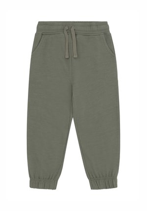 JOGGING GALON - Pantaloni sportivi - green