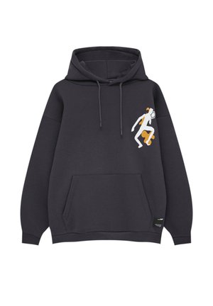 PRINTED - Huppari - dark grey