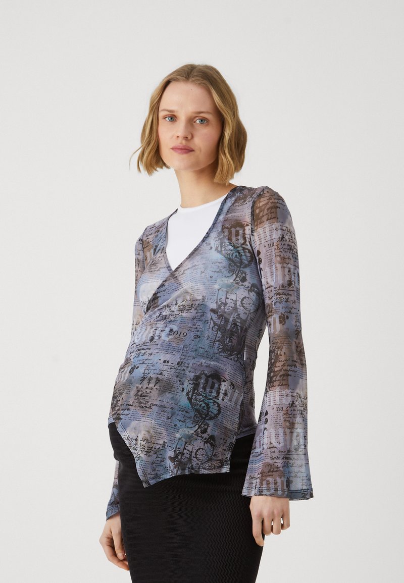 Even&Odd Maternity - Long sleeved top - light blue, Enlarge