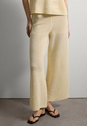 Stoffhose - ivory white