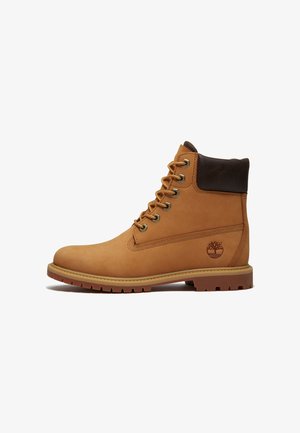 Timberland, PREMIUM 6 INCH DOUBLE TONGUE - Lace-up ankle boots - wheat nubuck